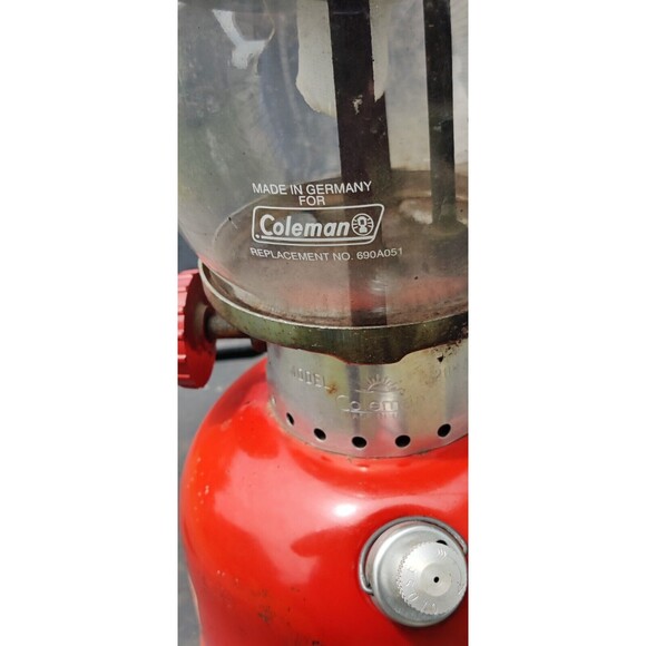 Vintage Camp Lantern - COLEMAN - 200A -1966 - Single Mantle USA-Works - Picture 6 of 13